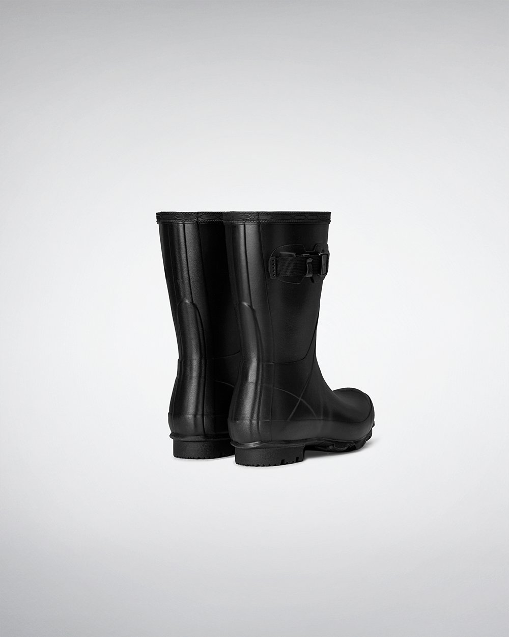 Womens Hunter Short Rain Boots Black - Norris Field - 4365729-SC